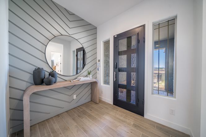 Front door  Foyer