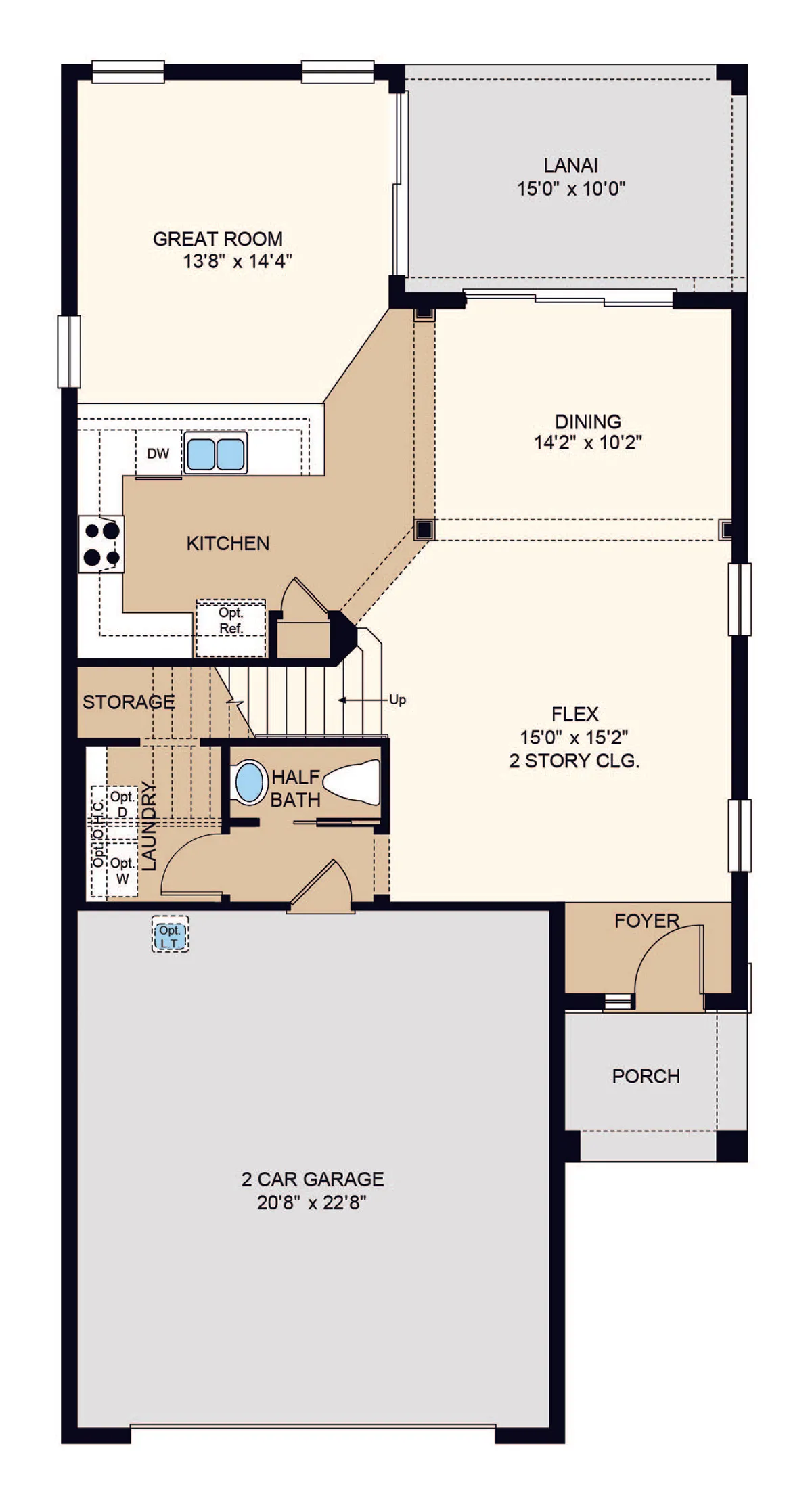 Boca Grande floor plan layout