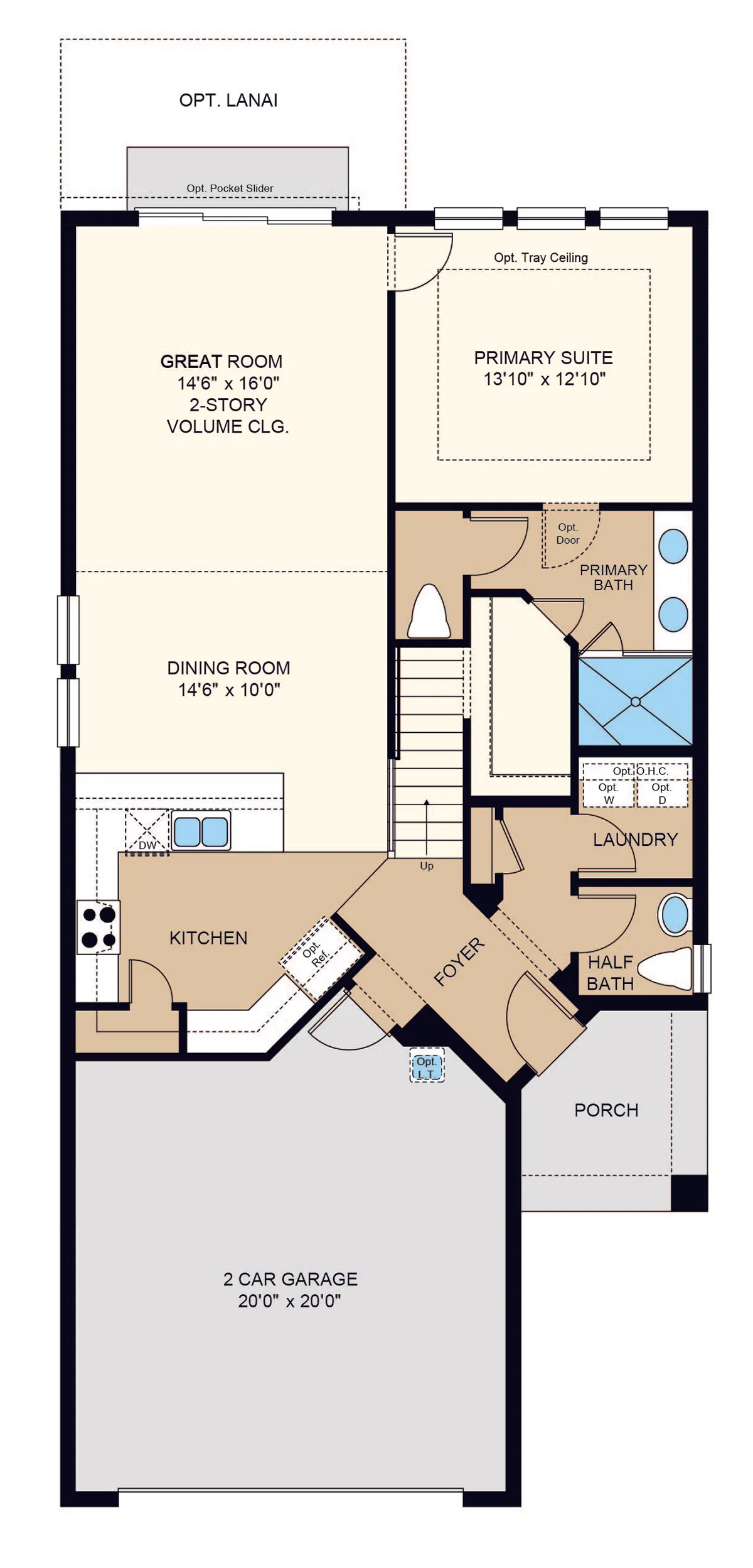 Santa Rosa floor plan layout