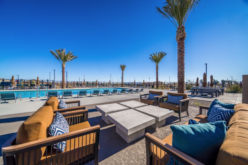 Lounge Chairs at Pool