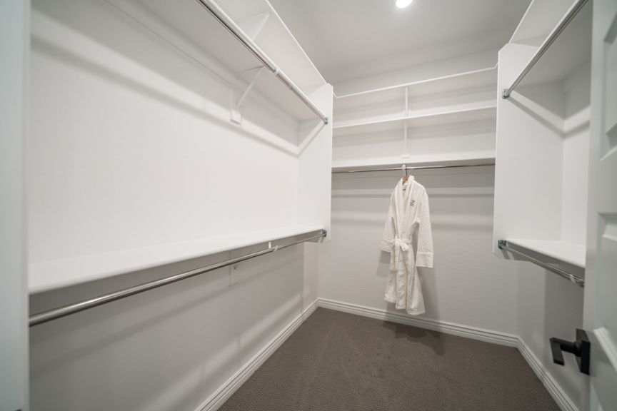 Primary closet