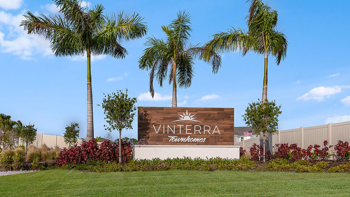 Vinterra Townhome Entrance