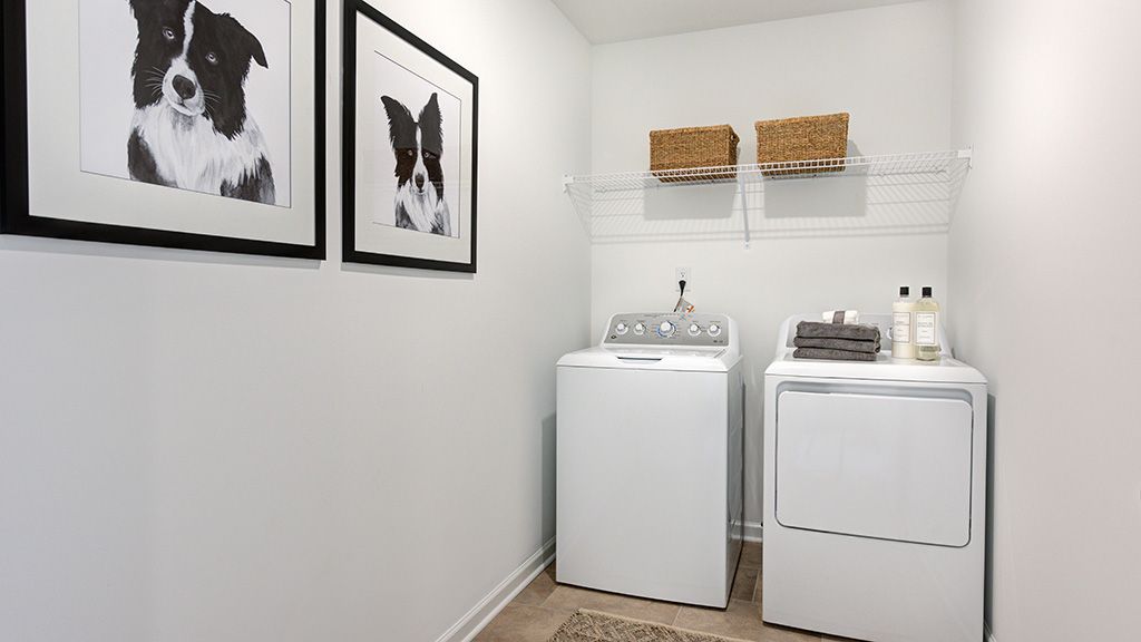 Second floor laundry