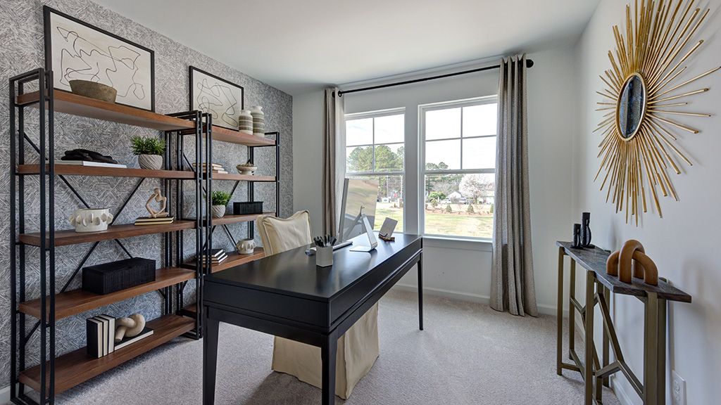 Second floor study