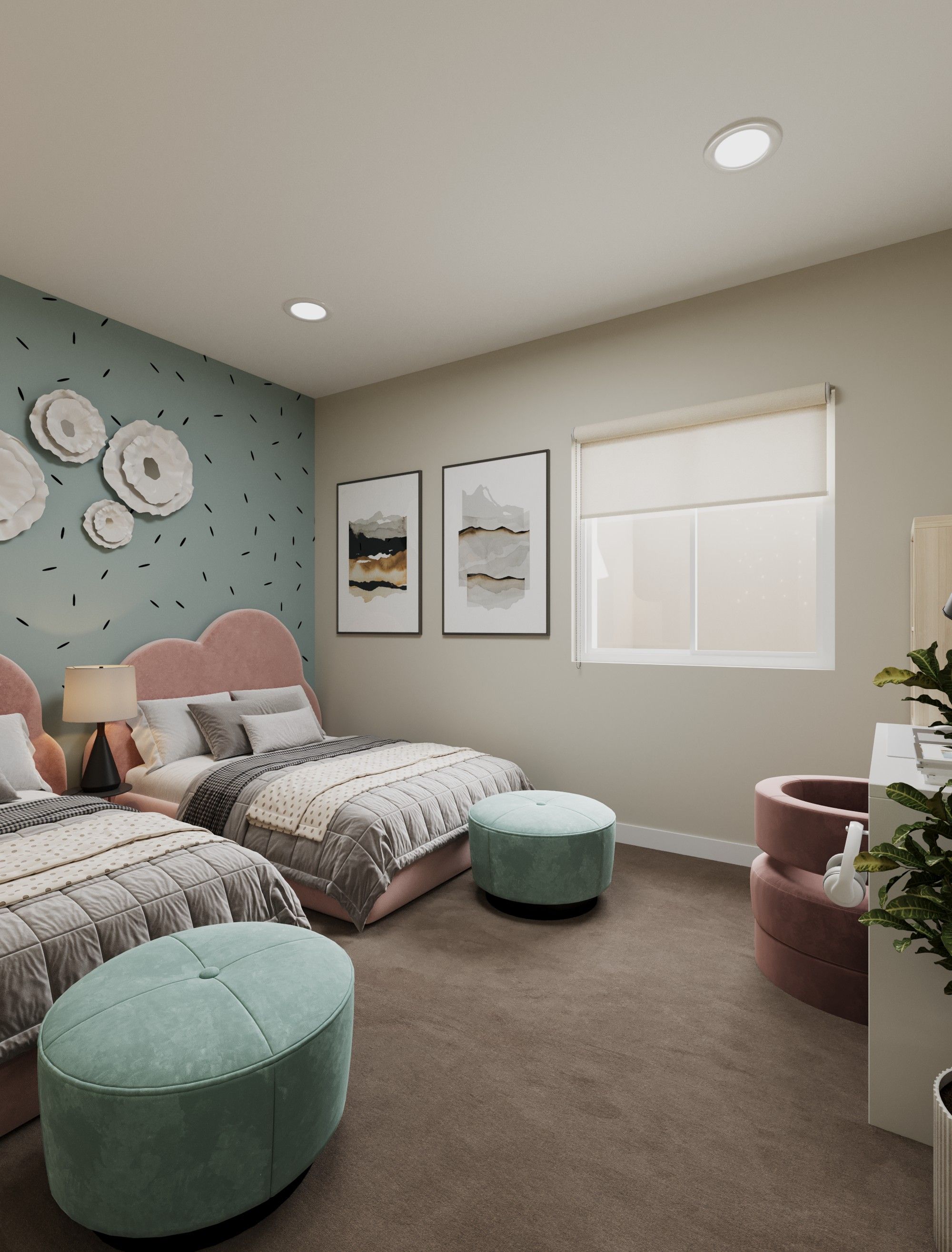 basement bedroom cam