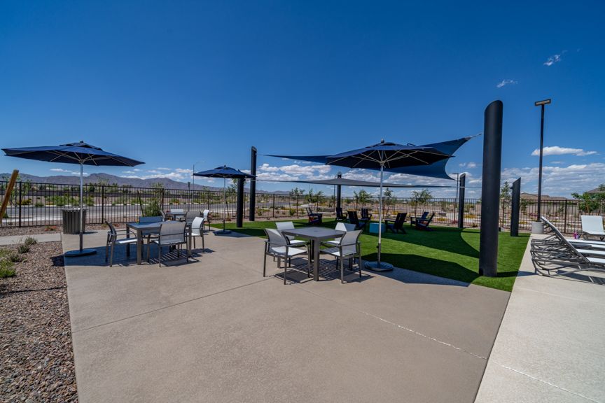 Allen Ranches Seating Area at Pool_1