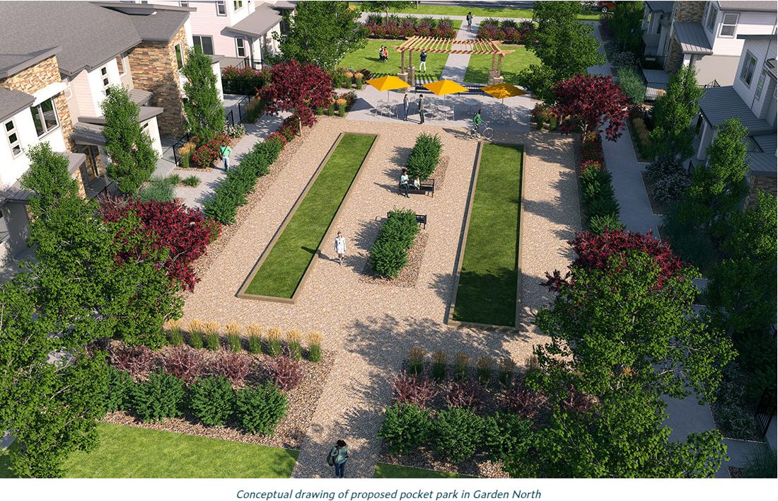 Pocket Park - Garden North