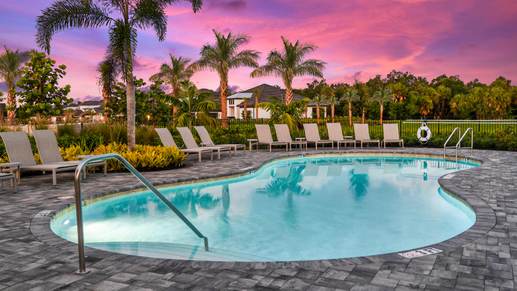 Cassia at Skye Ranch Sunrise Park sunset...