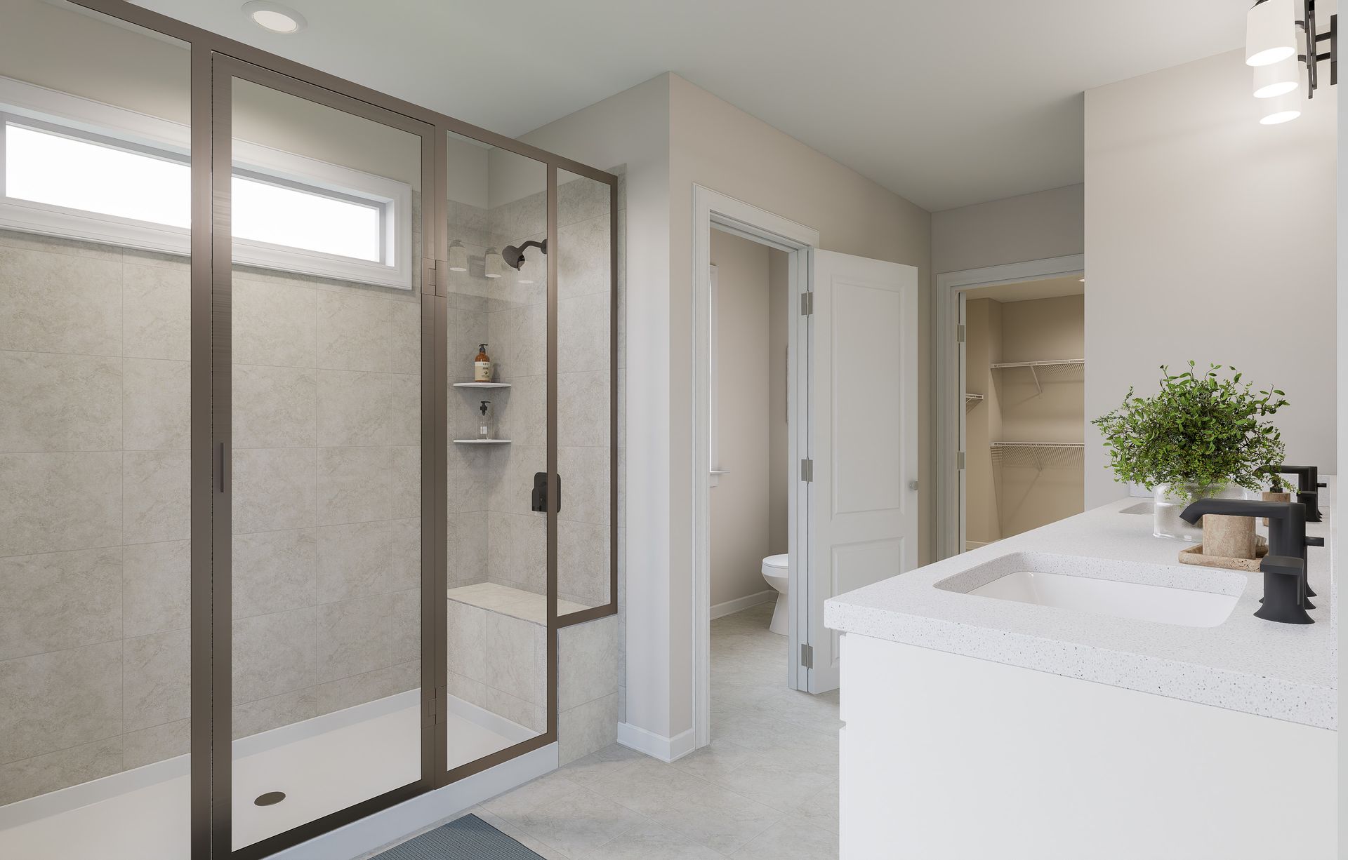 Owners bathroom