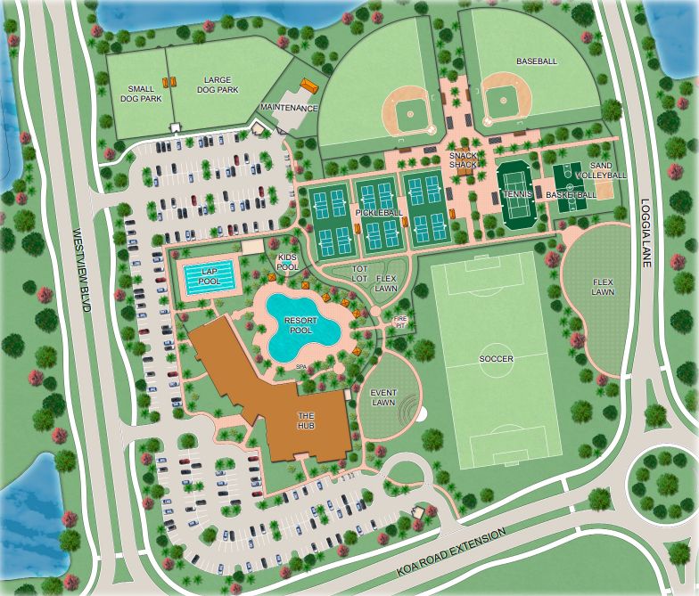 Amenity Rendering