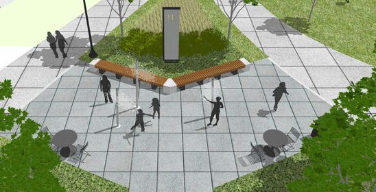 Misting Plaza