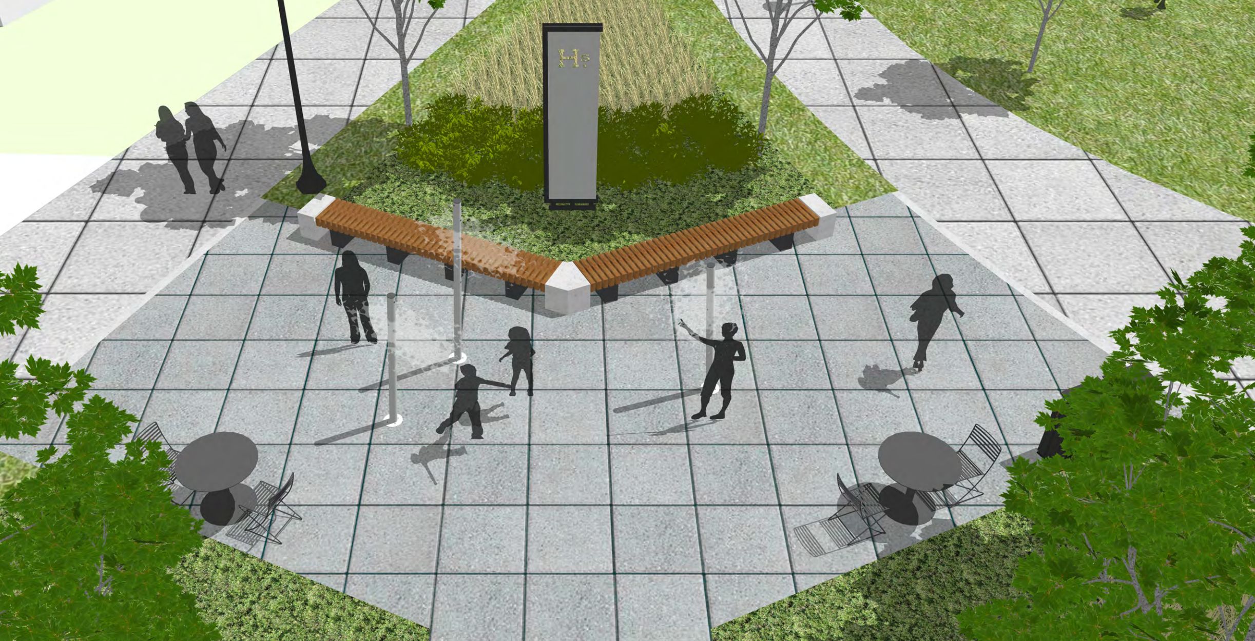Misting Plaza