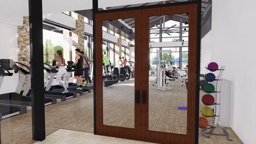 Asante Fitness Center Entrance