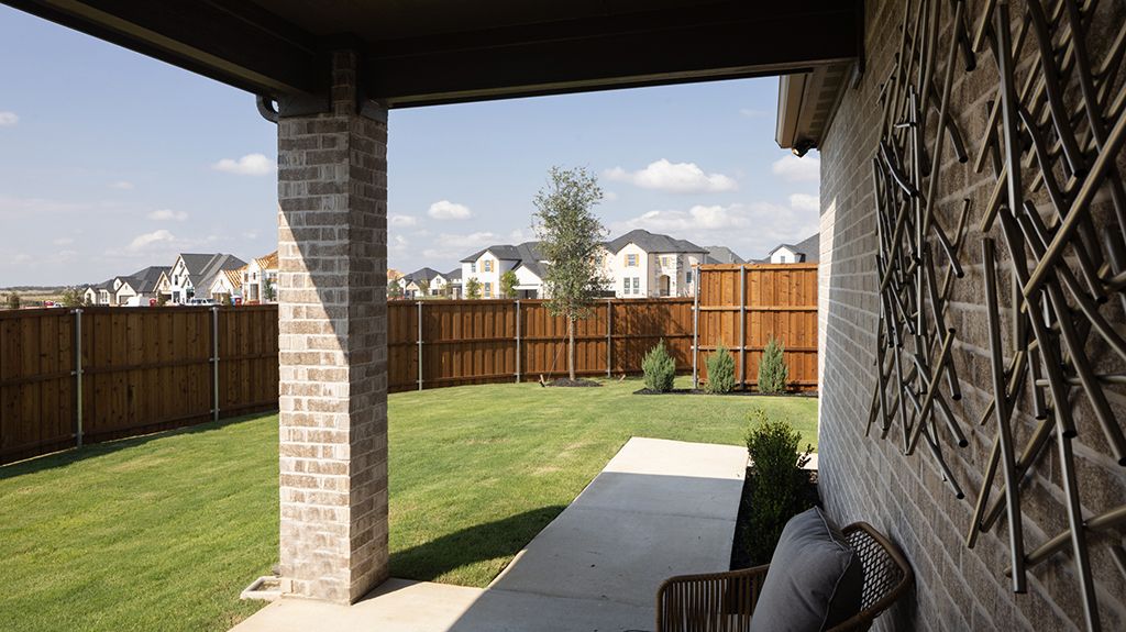 Covered Patio View