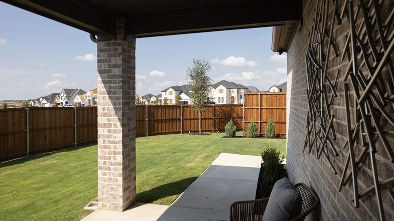 Covered Patio View