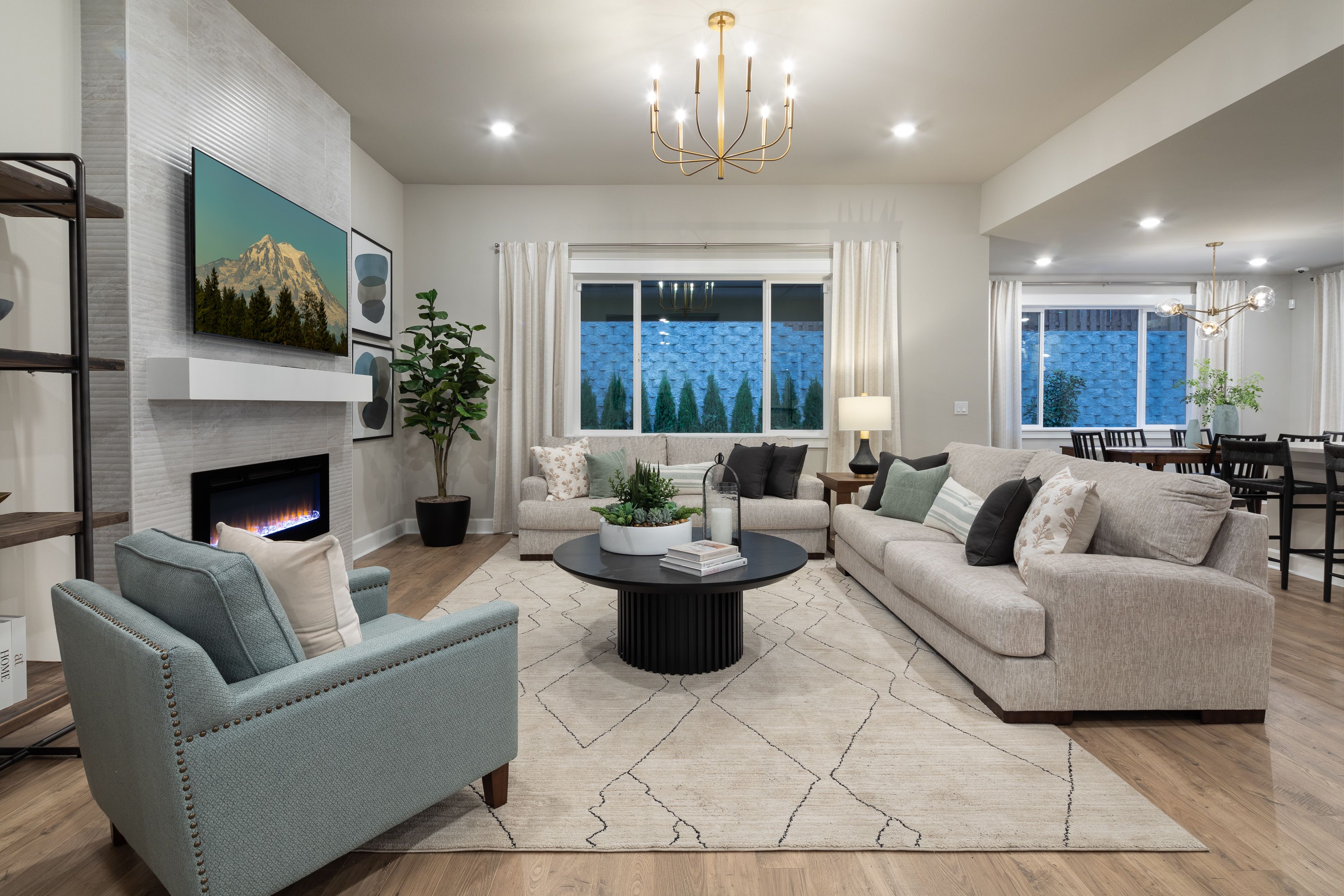 Ovation at Oak Tree Walnut II Great Room