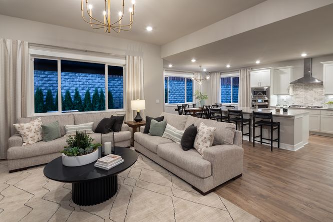Ovation at Oak Tree Walnut II Great Room_Kitchen