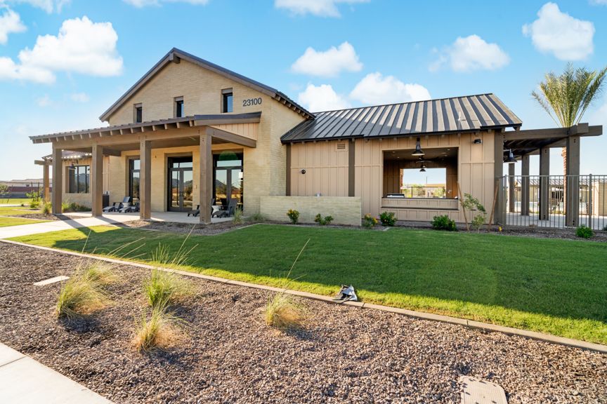Clubhouse Entrance