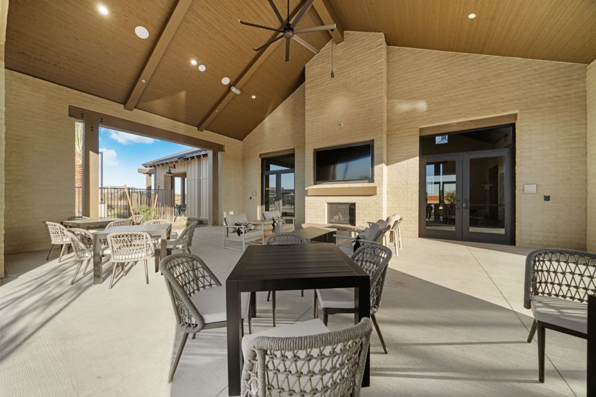 Outside seating area 2