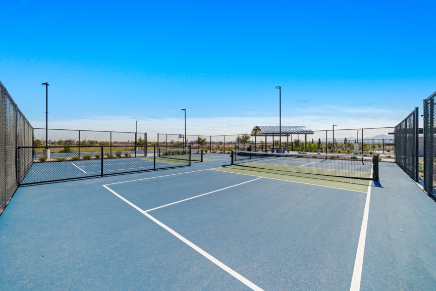 Pickleball courts