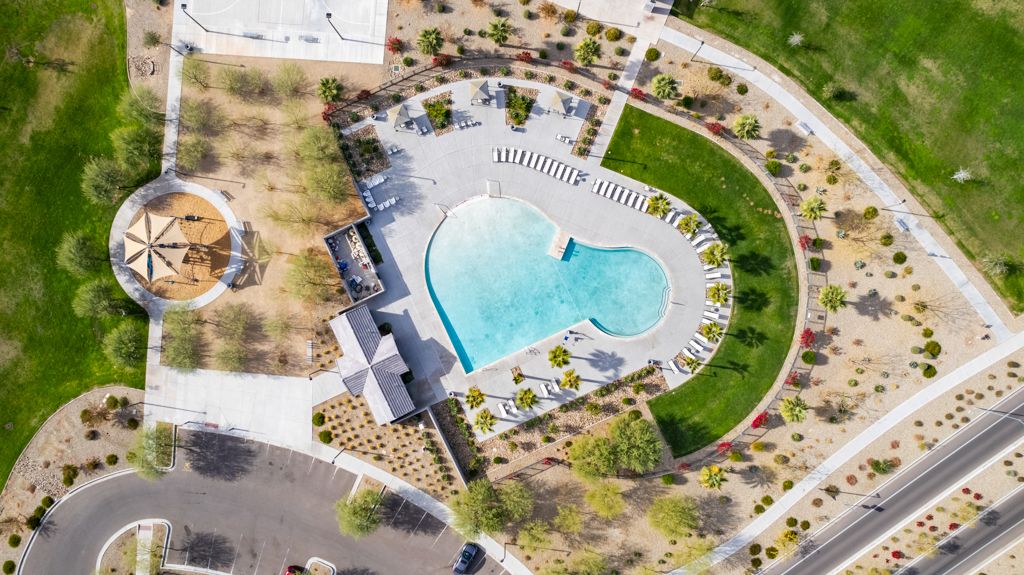 Pool Aerial View 1
