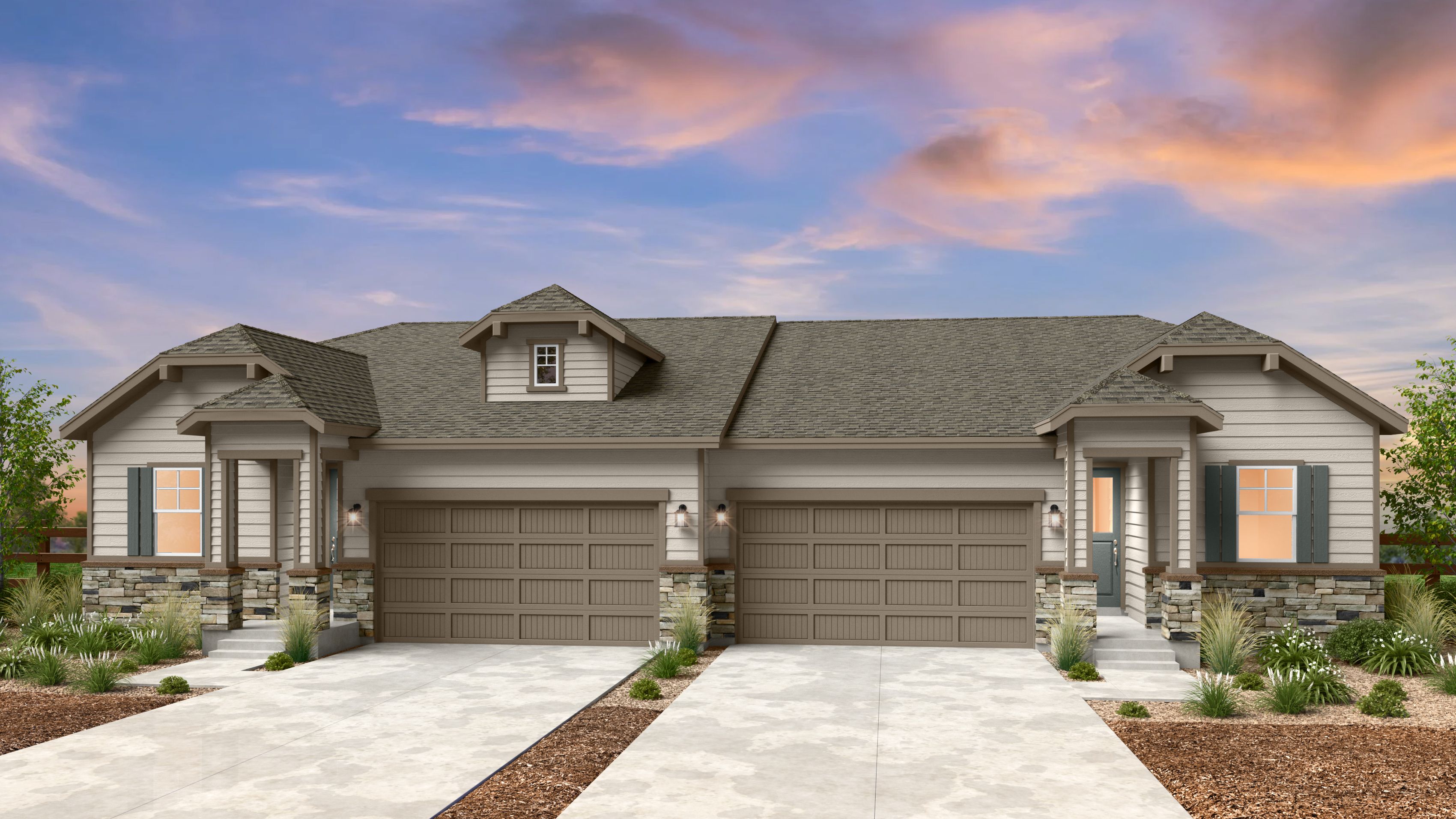 The Aurora Highlands Landmark Collection por Taylor Morrison en Denver Colorado