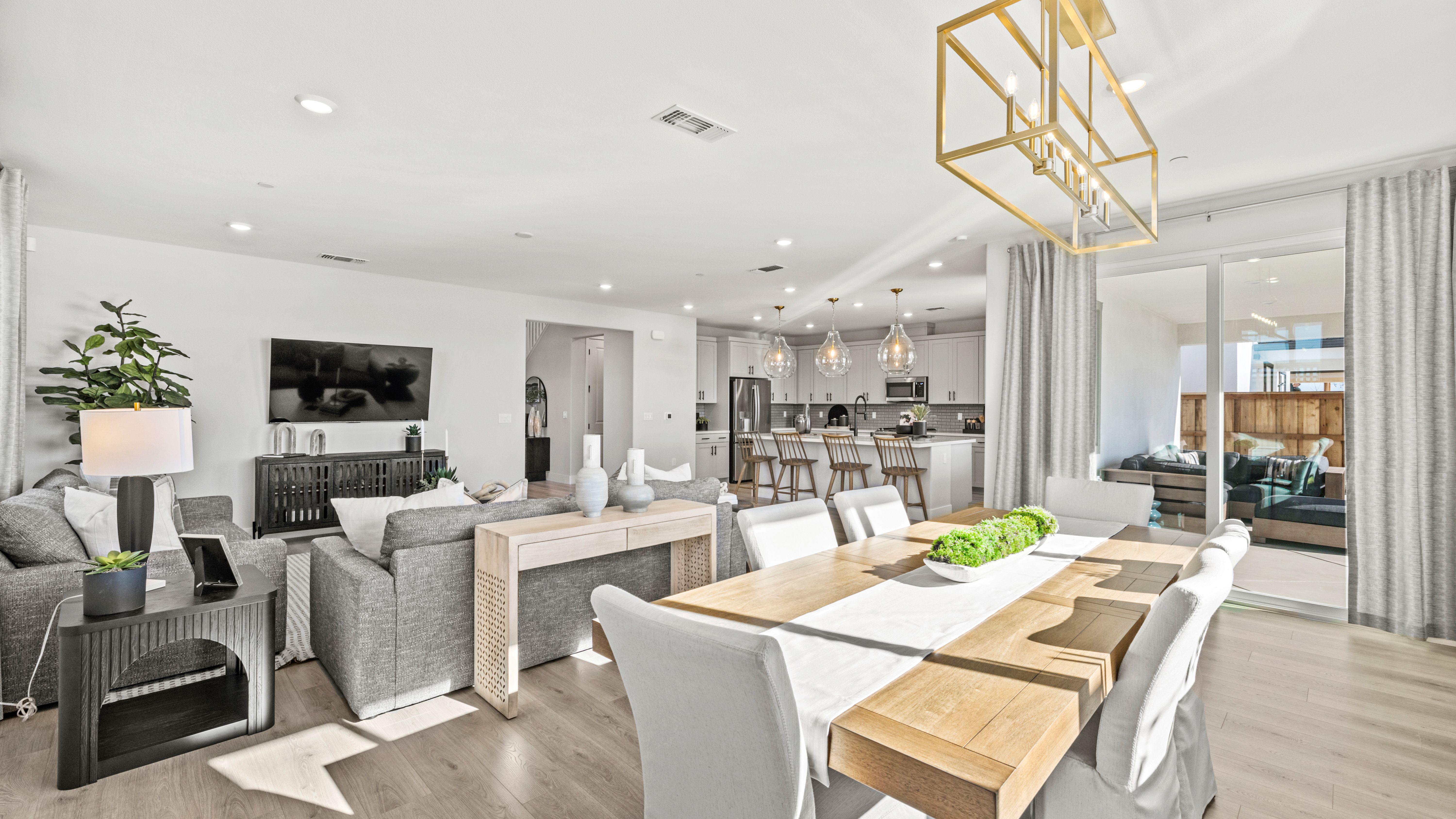 Luna Great Room Kitchen Dining