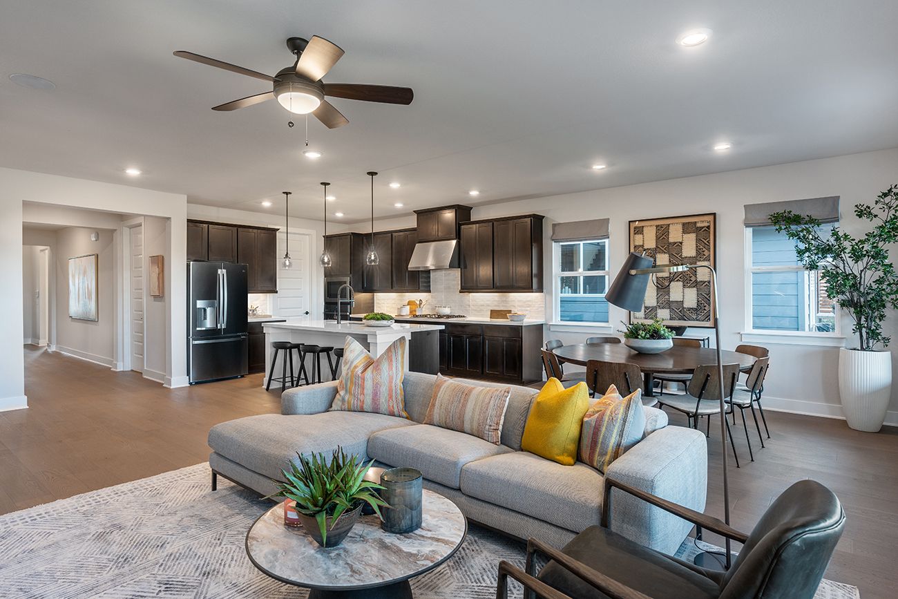 Easton Park Dovetail  Great Room KitDin