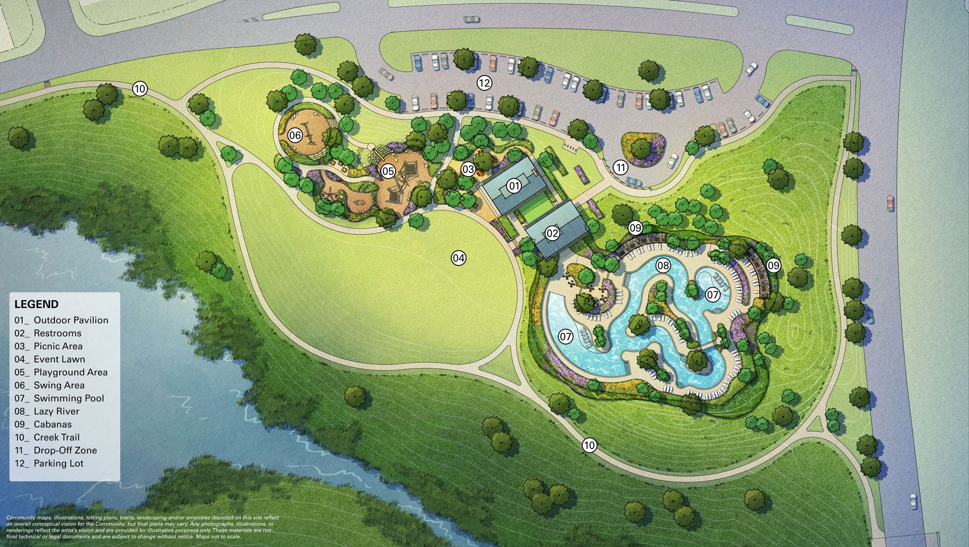 Brookewater-Rendering Legend