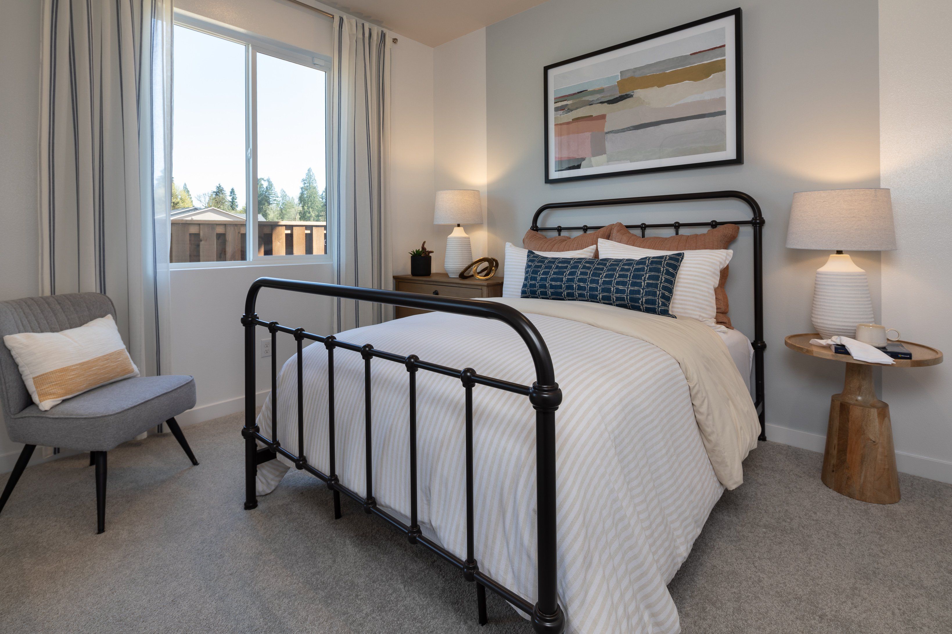 Woodin Creek Station Townhomes_Bedroom2_Dahlia