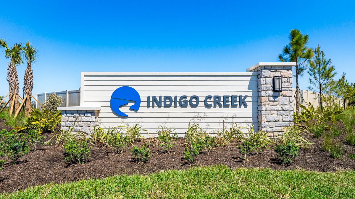 Taylor Morrison - Indigo Creek-4 entry sign