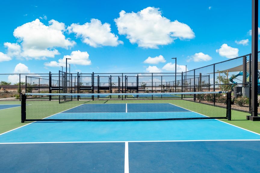 Pickleball court