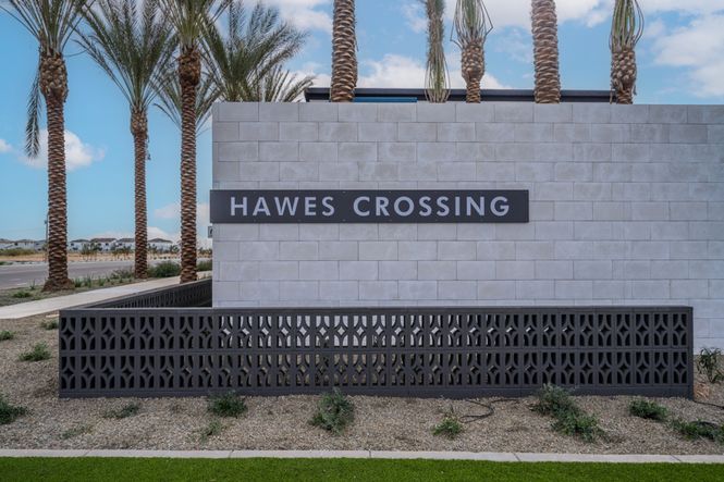 Hawes CrossingMonument Sign  1