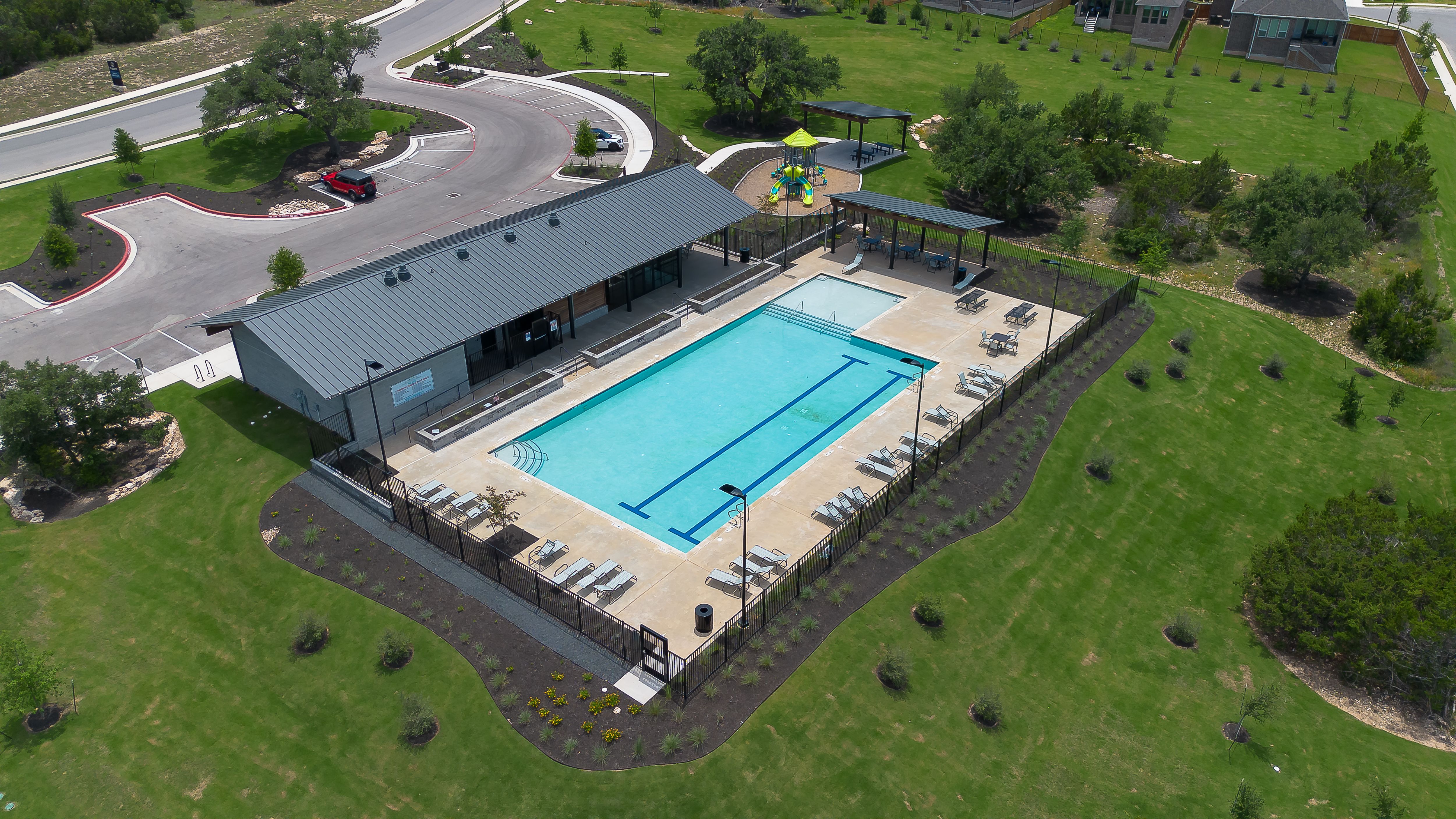 Pool aerial