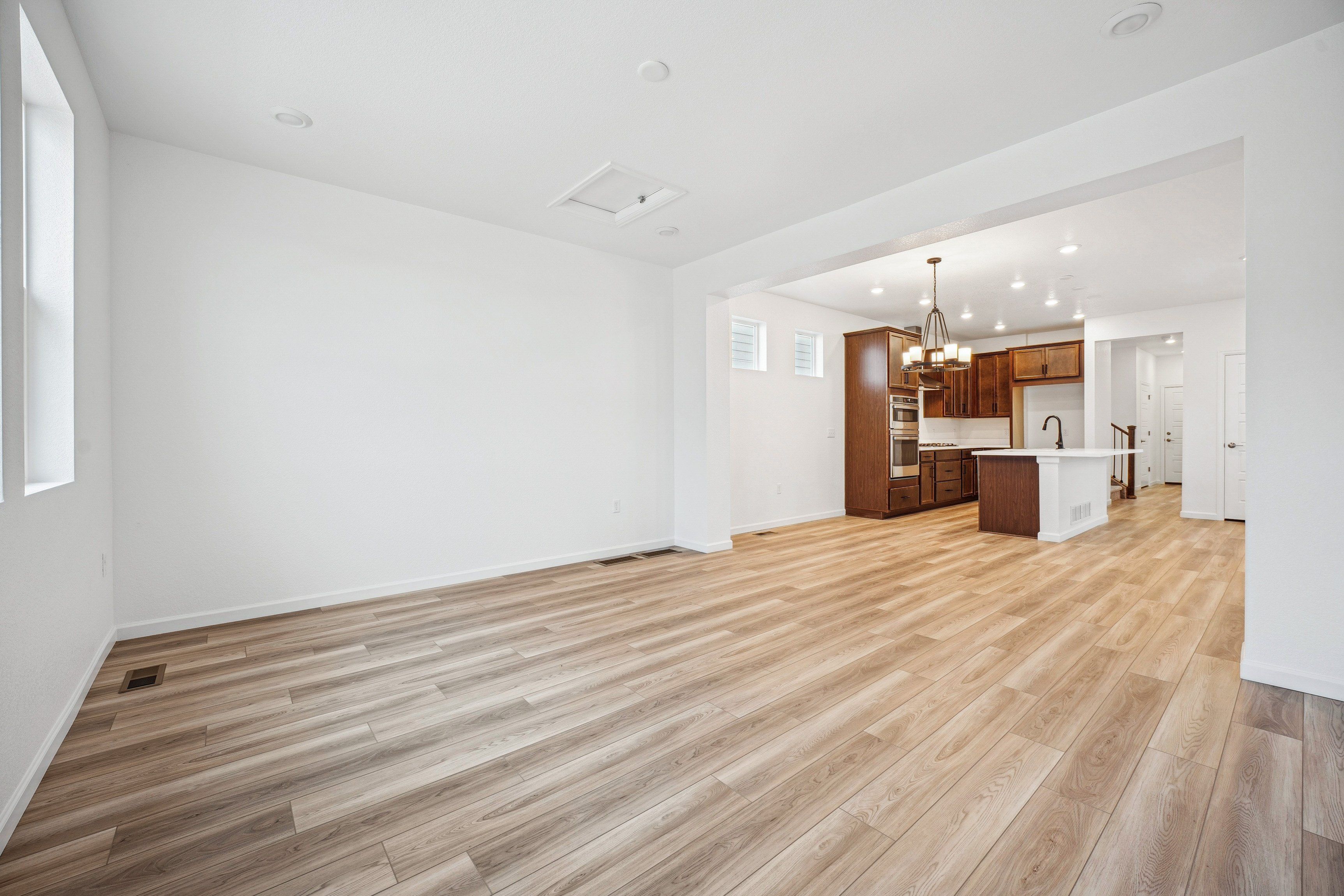 004 Great Room Kitchen View Meridian at Farmlore