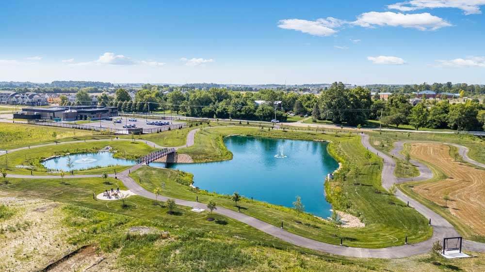 McCord Square Pond Aerial 2