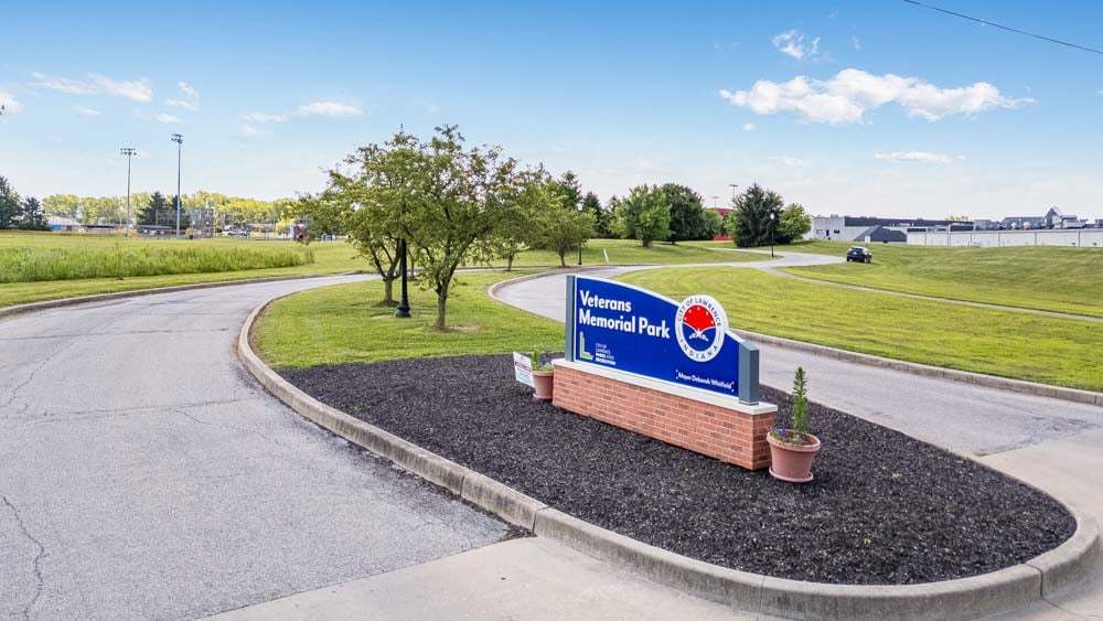 Veterans Memorial Park Sign 2