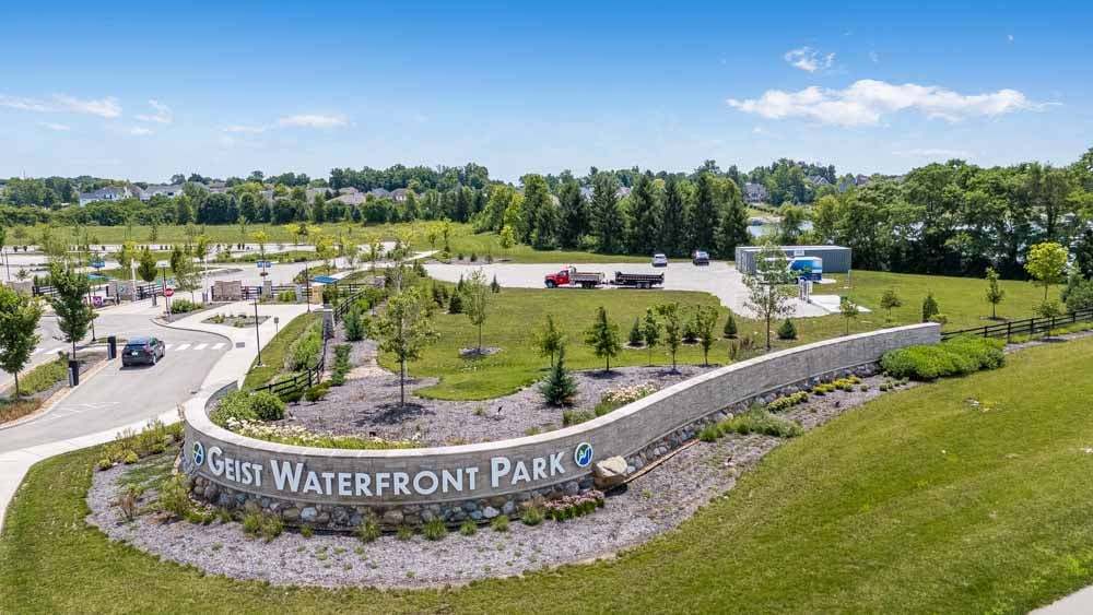 Geist Waterfront Park Aerial 1