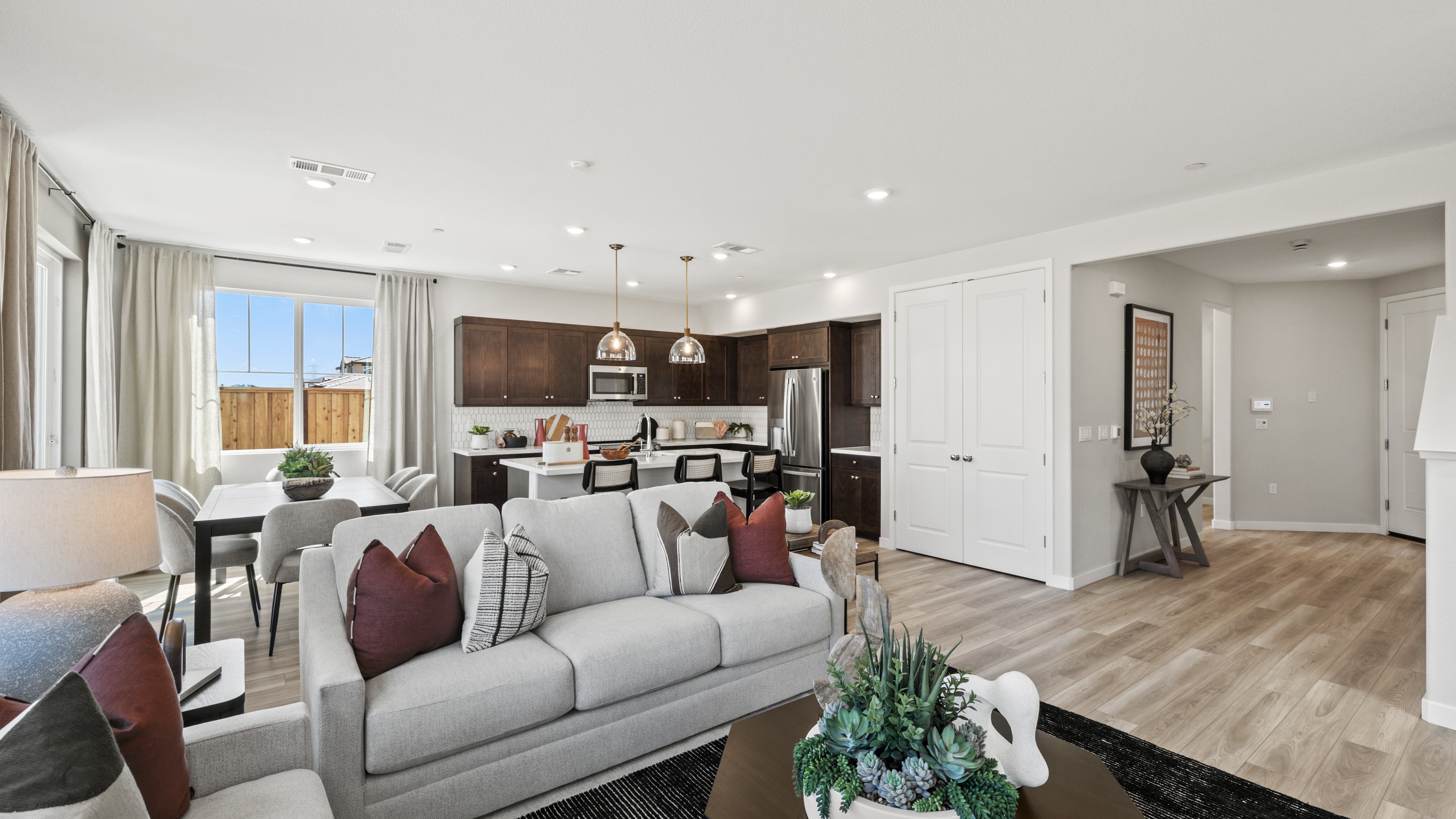 Rowan Great Room Dining Kitchen