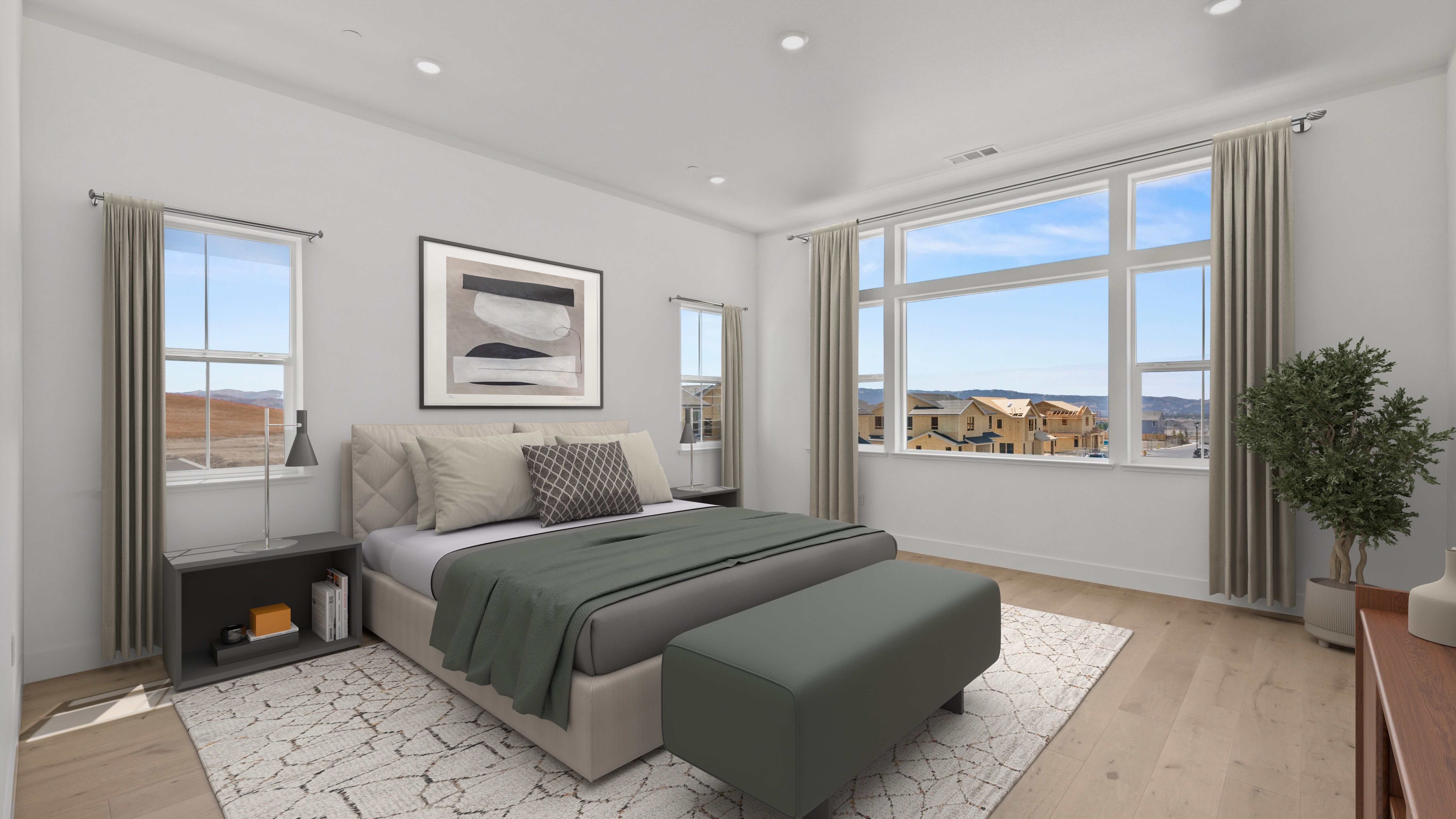 Larkspur Plan 2 Primary Bed