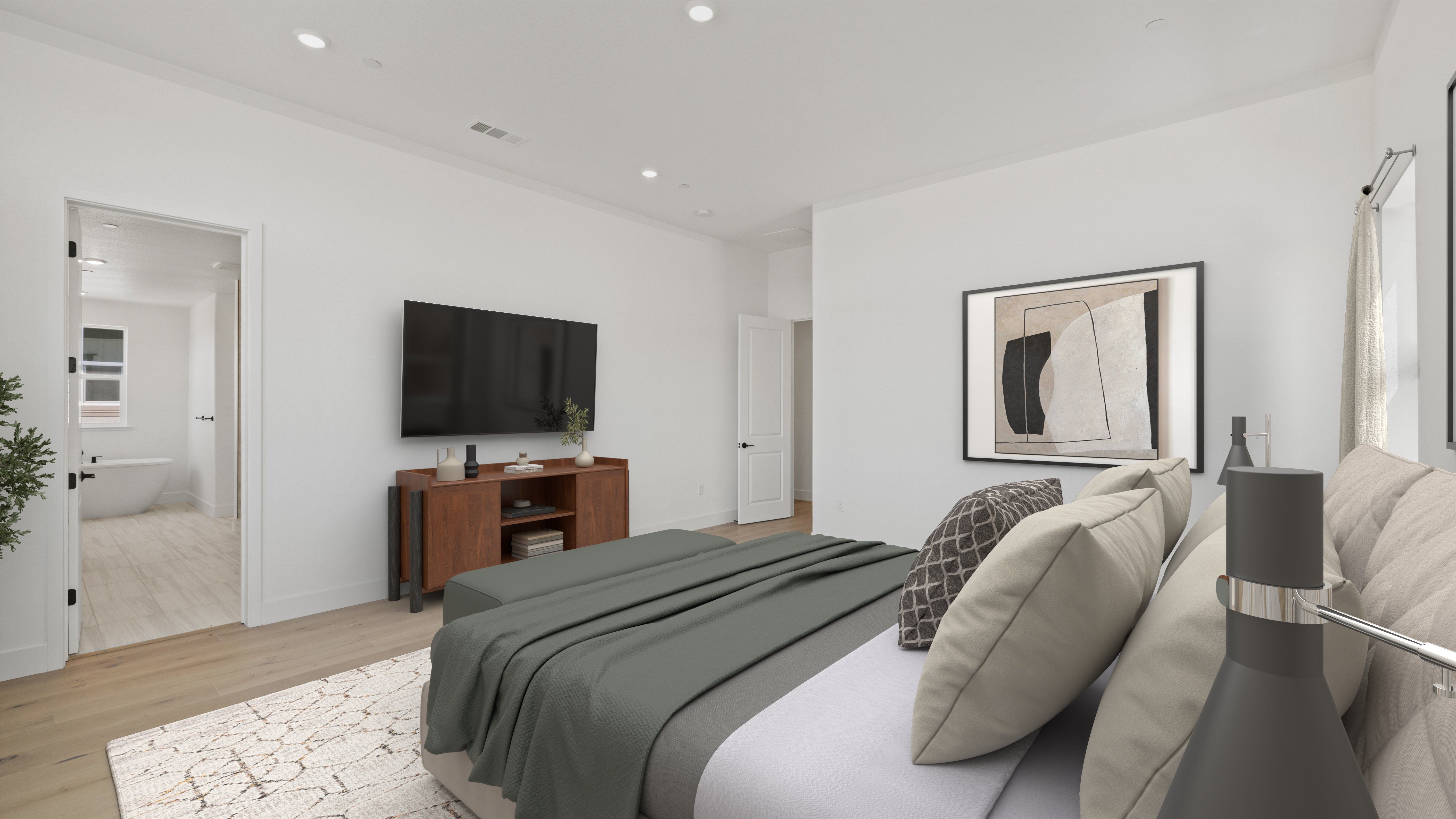 Larkspur Plan 2 Primary Bed 2