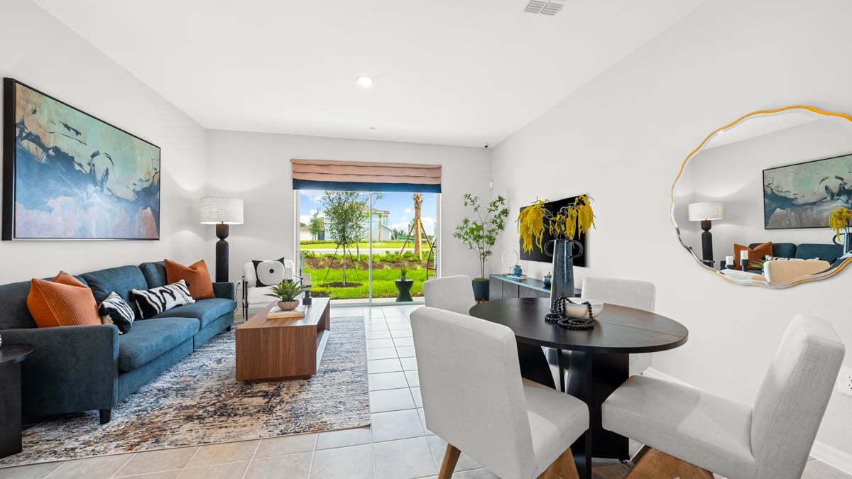 Ivy Model - The Towns at Firethorn-13 living...