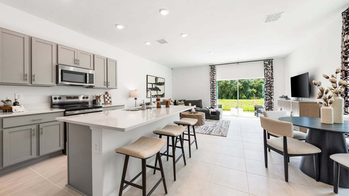 Jasmine Model - The Towns at Firethorn-8 kitchen