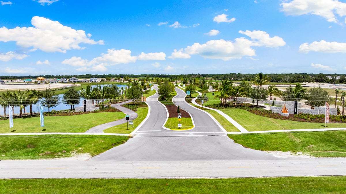 Community Entrance - The Towns at...