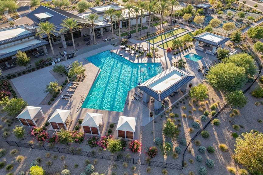 Ovation at Meridian Pool Overview 2