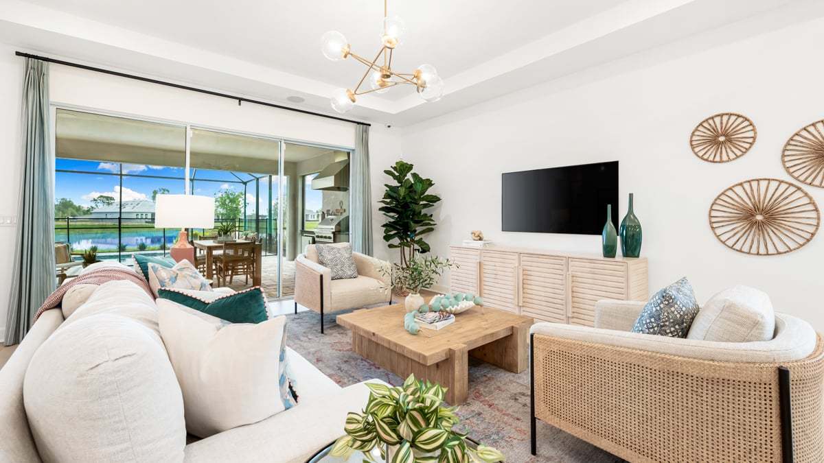 Esplanade at Coasterra - Milan Model-16 living