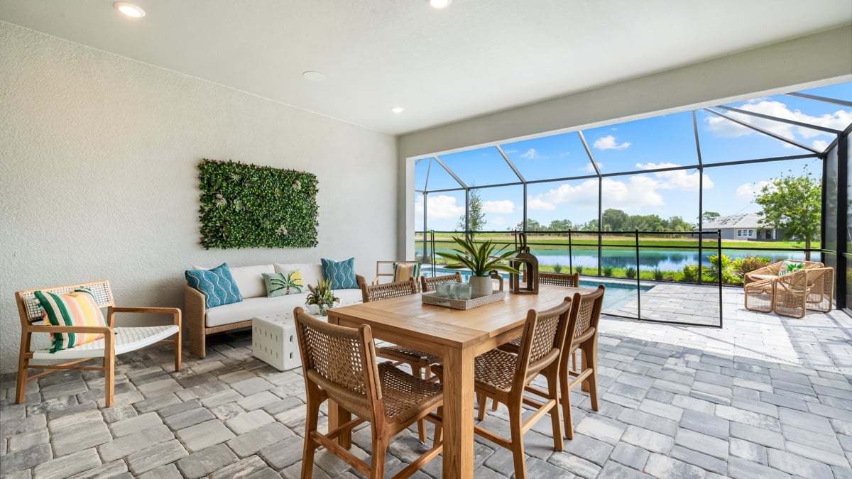 Esplanade at Coasterra - Milan Model-45 lanai