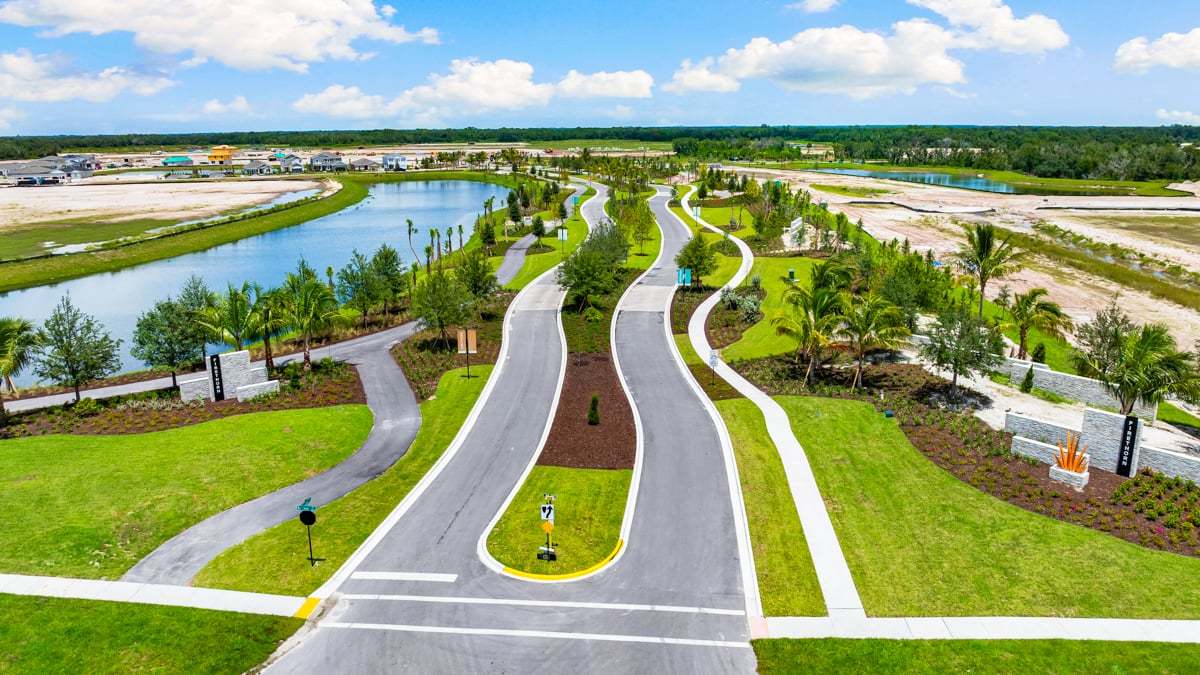 Community Entrance - The Towns at...