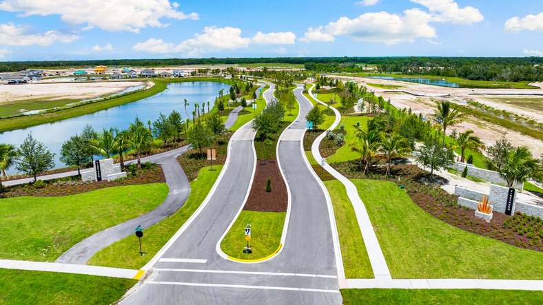 Community Entrance - The Towns at...