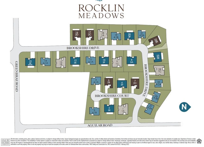 Rocklin Meadows  The New Home Company